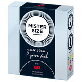 Préservatifs Mister Size Extrafins (60 mm)