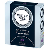 Préservatifs Mister Size Extrafins (69 mm)