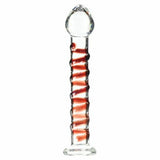 Chatouilleur Point G en verre violet Glas 62876