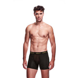 Boxer pour homme Long Envy Noir