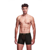 Boxer pour homme Long Envy Noir