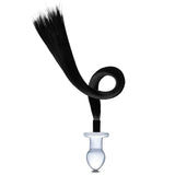 Plug Anal Glas  Horse Tail