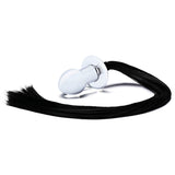 Plug Anal Glas  Horse Tail