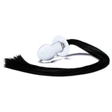 Plug Anal Glas  Horse Tail