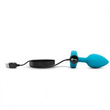 Plug Anal B-Vibe Aquamarine Bleu Taille S/M