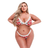 Ensemble de Lingerie Baci Lingerie Floral & Lace (2 pcs)