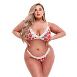 Ensemble de Lingerie Baci Lingerie Floral & Lace (2 pcs)