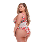 Body Baci Lingerie Floral & Lace Blanc