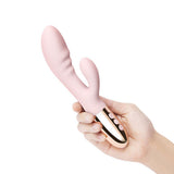 Vibration de Stimulation Double Le Wand Rose Or