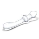 Double Penetration Stroker Masturbator mit doppelter Öffnung (Anus und Schamlippenform) Glas Classic Curved