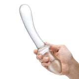 Double Penetration Stroker Masturbator mit doppelter Öffnung (Anus und Schamlippenform) Glas Classic Curved