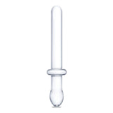 Double Penetration Stroker Masturbator mit doppelter Öffnung (Anus und Schamlippenform) Glas Classic Smooth