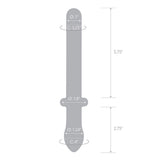 Masturbatore Doppia Penetrazione Glas Classic Smooth