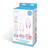 Kit Grand Plaisir Anal Training Glas  Rosebud