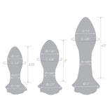 Kit Grand Plaisir Anal Training Glas  Rosebud
