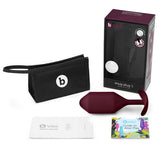 Plug Anale B-Vibe 5 Rosso Granato