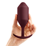 Plug Anale B-Vibe 5 Rosso Granato