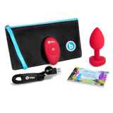 Vibromasseur B-Vibe  Heart  Rouge