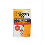 Teinture permanente Bigen Nº58 Black Brown (6 gr)