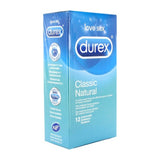 Préservatifs Classic Natural 12 pièces Durex 8424