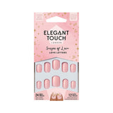 Faux ongles Elegant Touch Luxe Looks Love letters (24 pcs)