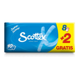 Papiertaschentücher Scottex 3 Schichten (10 x 10 uds)