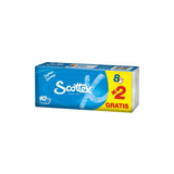 Papiertaschentücher Scottex 3 Schichten (10 x 10 uds)