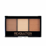 Poudres Compactes Revolution Make Up Ultra Sculpt & Contour Light/Medium 3 couleurs (11 g)