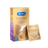 Préservatifs Durex Nude Sans latex 10 Unités
