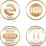 Préservatifs Durex Nude Sans latex 10 Unités