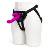Vibromasseur Lapin Happy Rabbit Strap-On Harness Set Purple 12,7 cm