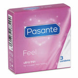 Préservatifs Pasante Feel 3 Unités