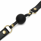 Boule Solide Fifty Shades of Grey Bound to You Cuir Synthétique Moyen Silicone