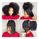 Lotion capillaire Flora & Curl Style Me Tresse de cheveux Hibiscus (300 ml)