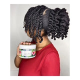 Lotion capillaire Flora & Curl Style Me Tresse de cheveux Hibiscus (300 ml)