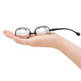 Boules d'Orgasme Fifty Shades of Grey  Inner Goddess Noir/Argenté Silicone/ABS