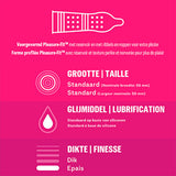 Préservatifs Durex Pleasure Me 10 pcs
