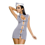 Costume Gris Hôtesse de l'air  S/M Obsessive E24017