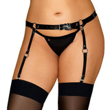 Jarretelle Obsessive  A756  Noir XL/XXL