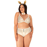 Set di Lingerie Obsessive Neo Goldes Perla