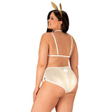 Set di Lingerie Obsessive Neo Goldes Perla