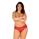 Höschen Obsessive Blossmina Rot