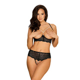 Unterwäsche-Set Obsessive  Pearlove Schwarz