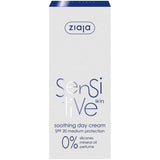 Crème Hydratante pour le Visage Ziaja Sensitive Peaux sensibles (50 ml)
