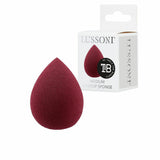 Éponges de maquillage Lussoni Raindrop Moyen Bordeaux