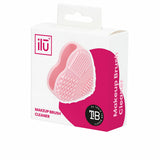 Nettoyeur pour pinceaux de maquillage Ilū Coeur Silicone Rose