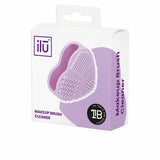 Nettoyeur pour pinceaux de maquillage Ilū Coeur Silicone Violet