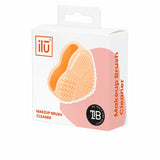 Nettoyeur pour pinceaux de maquillage Ilū Coeur Silicone Orange