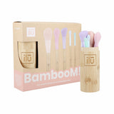 Kit de broche de maquillage Ilū Bamboom Multicouleur Bambou 6 Pièces