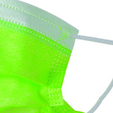 Masque hygiénique à usage unique (ou jetable) x 5 Junior Vert 10 Unités